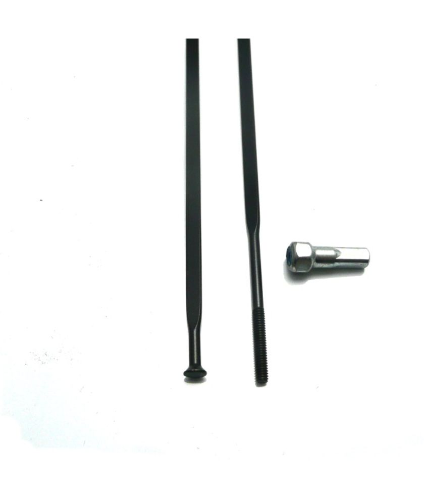 [99687501]  Kit 12Spk Crossride Disc 09 F+B Sort 263Mm 99687501