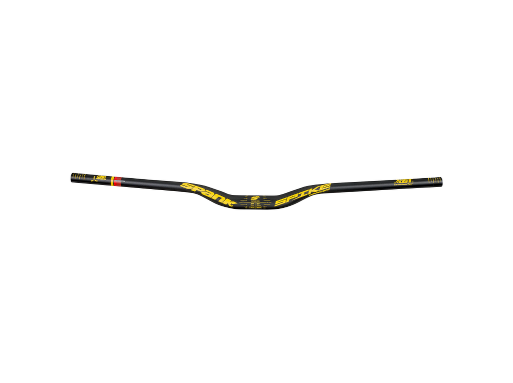 [E03777R30A27SPK] Handlebar Spike 800Race HB 31.8mm 30R Shotpeen Black w/yellow Logo