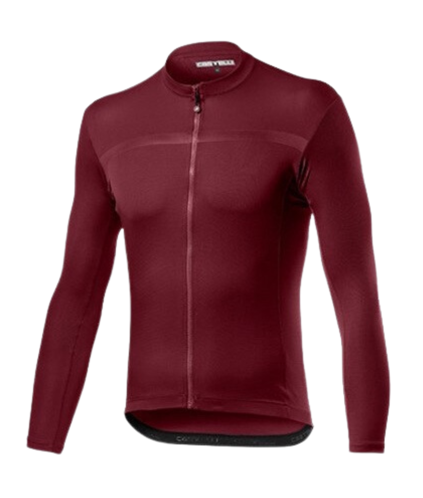 CASTELLI CLASSIFICA LS AF JERSEY BORDEAUX 421 SIZE M (ID 8500452)