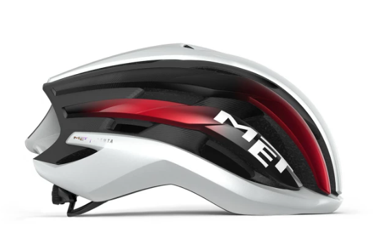 MET HEL TRENTA MIPS CE WHITE BLACK RED METALLIC|GLOSSY M (3HM126CE00MWR2)