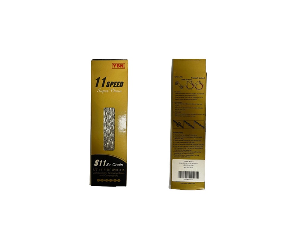 [IBS11S2116QD] Bicycle Chain-S11-S2*116L-W/QRS11