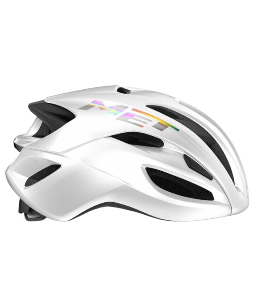MET HEL RIVALE MIPS CE WHITE HOLOGRAPHIC | GLOSSY M RF (3HM132CE11M1BI1)