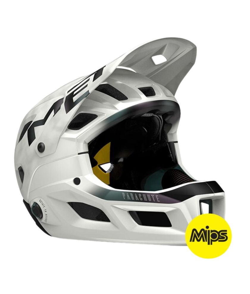 [3HM120CE00LBI1] MET HEL PARACHUTE MCR MIPS CE WHITE IRIDESCENT | MATT L