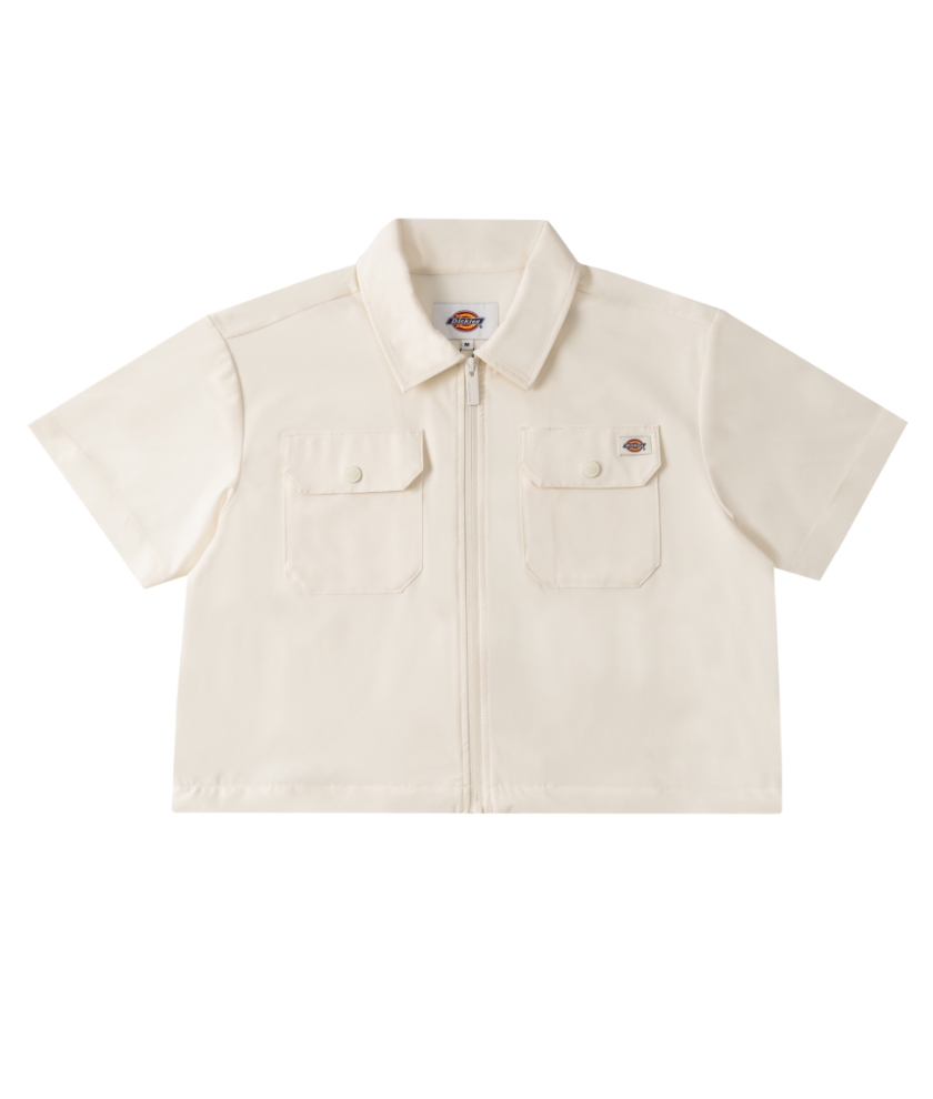 Coolmax Work Shirt Cropped SS Women