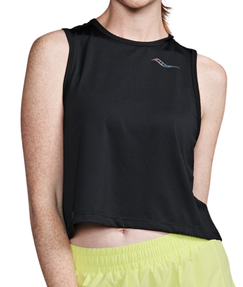 Women's Stopwatch Crop Tank