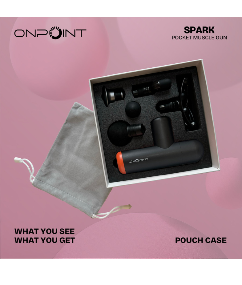 [SPARK-0826-BL] Spark Pocket Muscle Gun (Black)