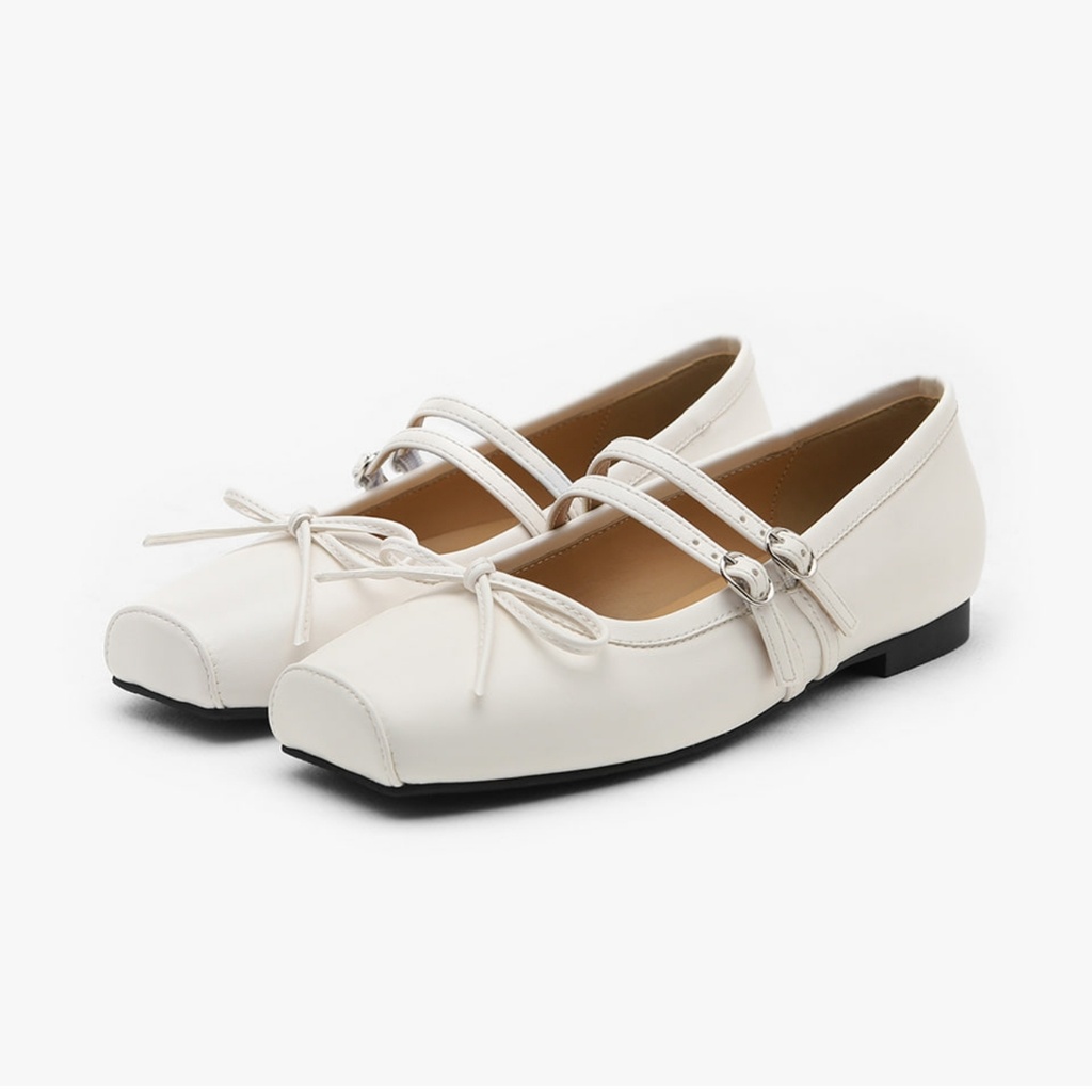 Morie Maryjane Flats (1cm)