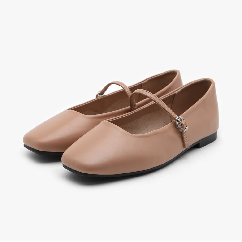 Nhibre Maryjane Flats (1cm)