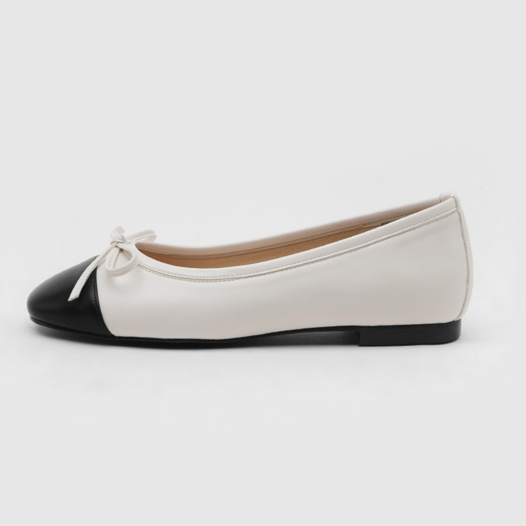 Malette Two Tone Ribbon Flats (1cm)