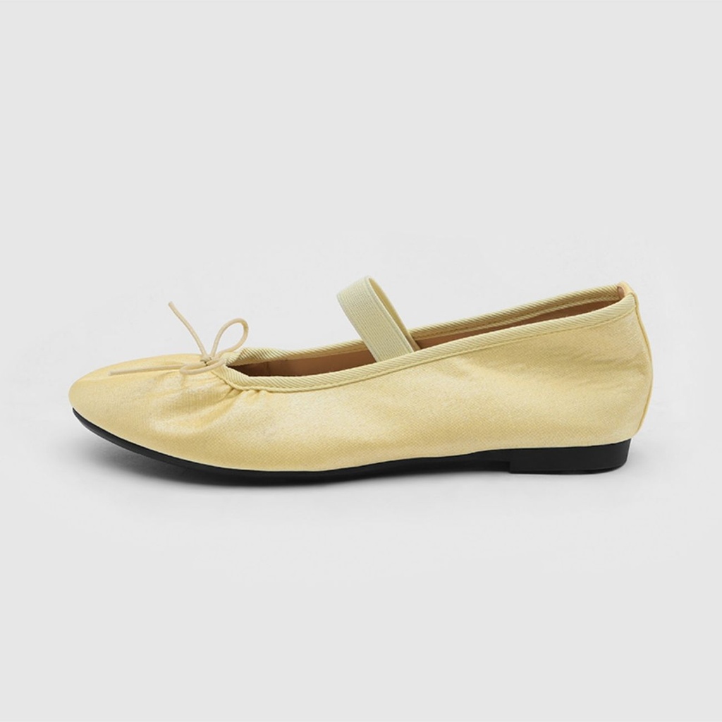 Kayla Satin Maryjane Flats (1cm)