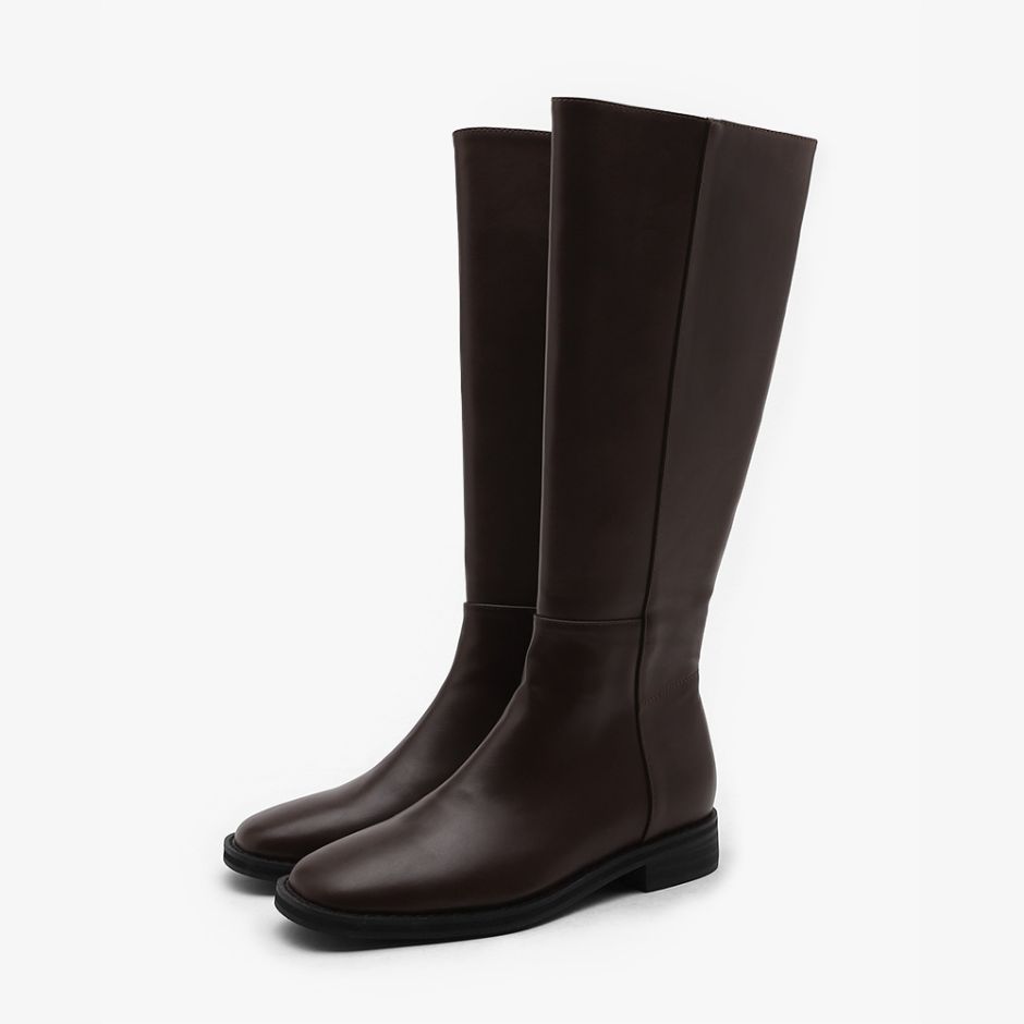 Ellui Square Long Boots (3cm)