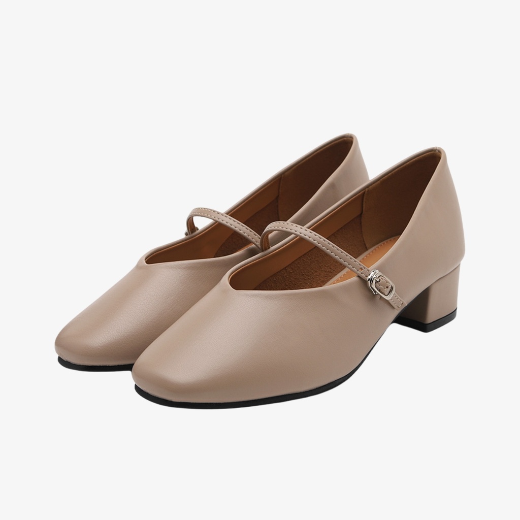 Honeydew Maryjane Heels (4cm)