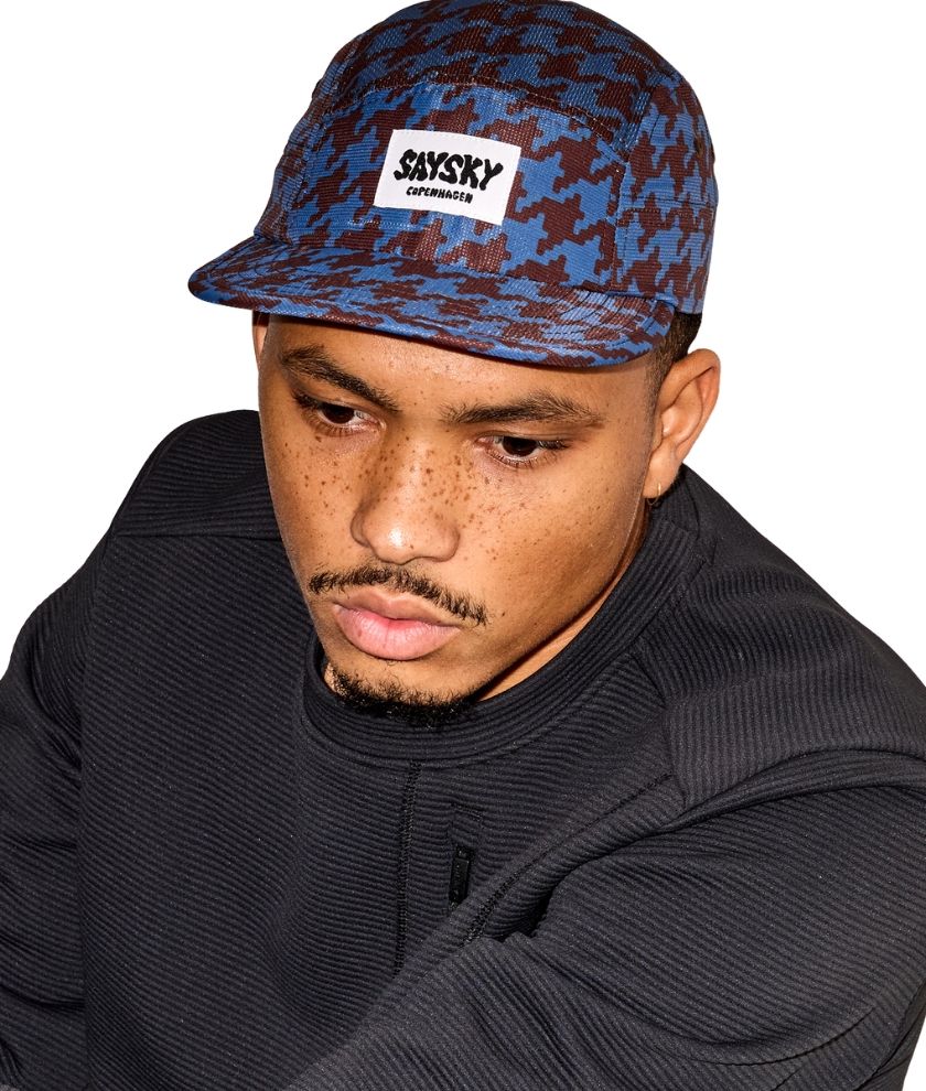 [OUACA101c1047] Houndstooth Combat Cap 101