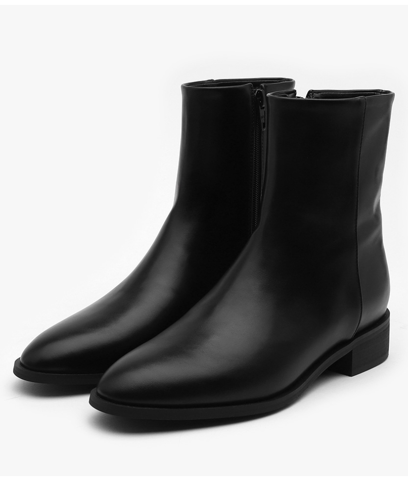 Faybel Round Ankle Boots (3.5cm)