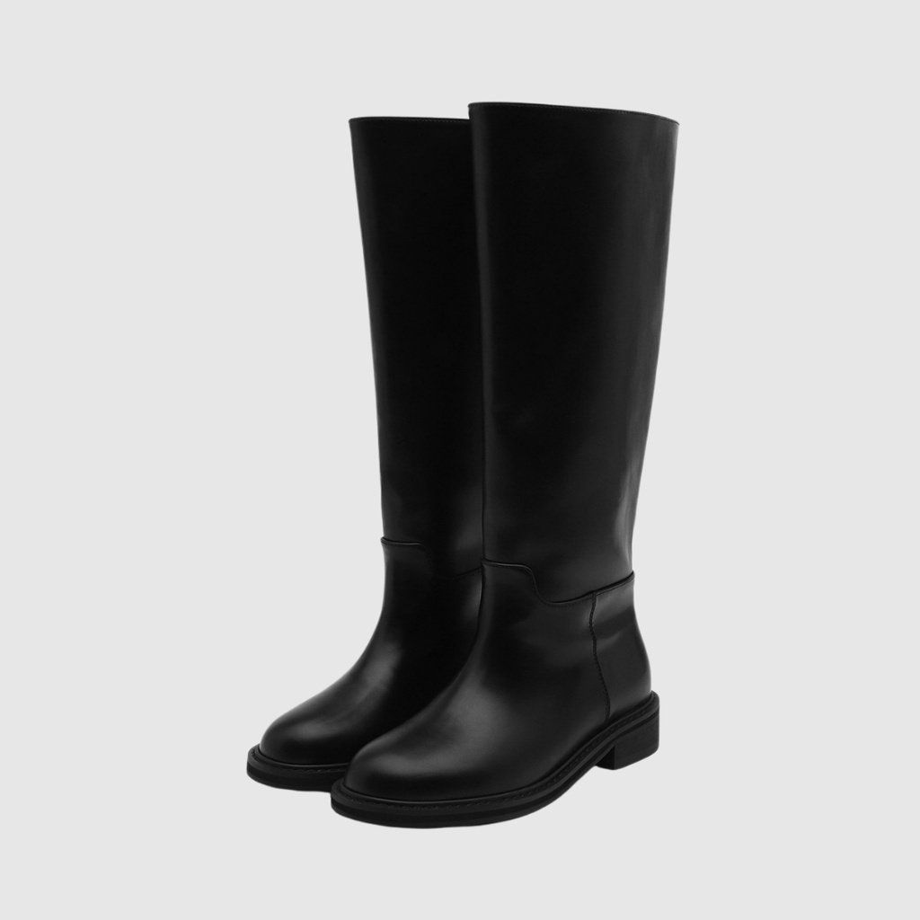 Renvure Round Long Boots (3.5cm)