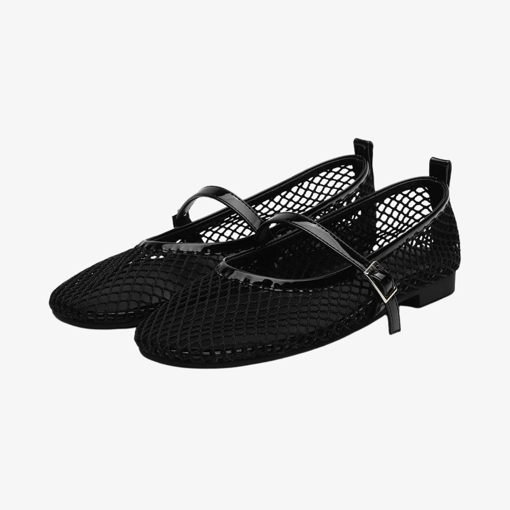 Belluci Mary Jane Flats (1cm)