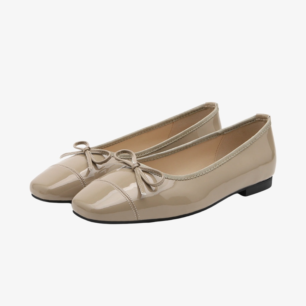 Alisha Enamel Flats (1cm)