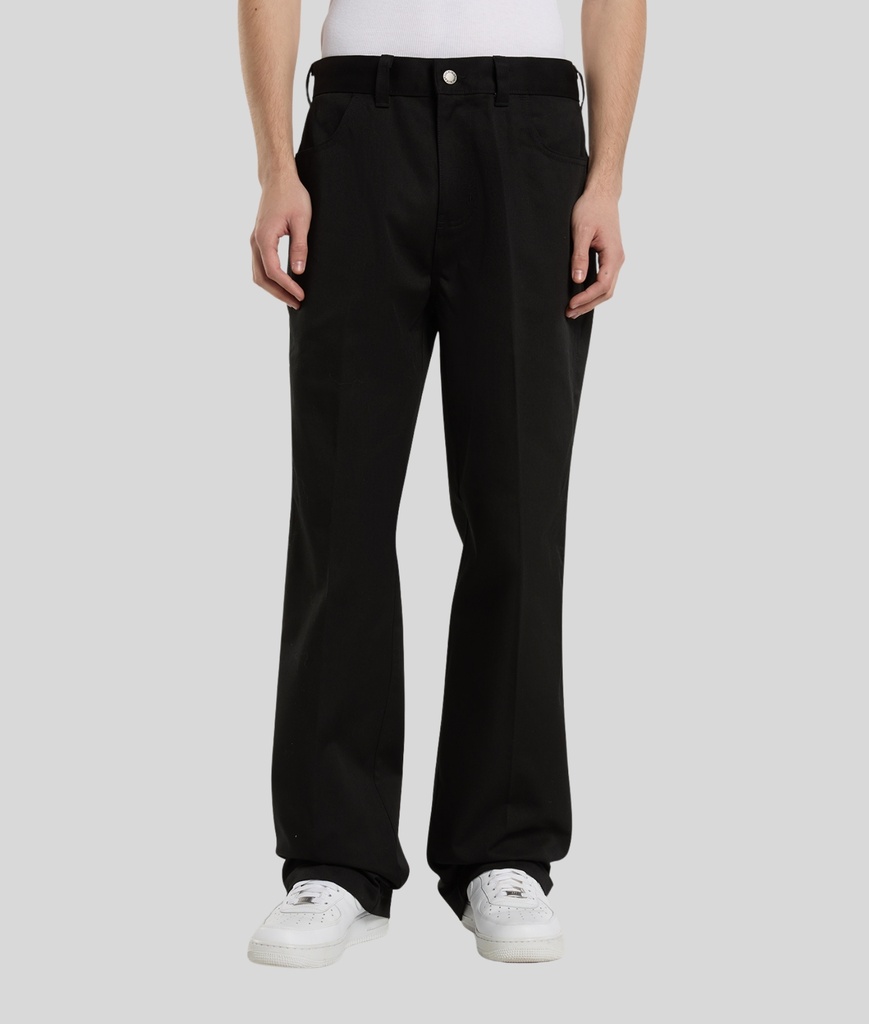 Twill Union Loose Straight Twill Pant