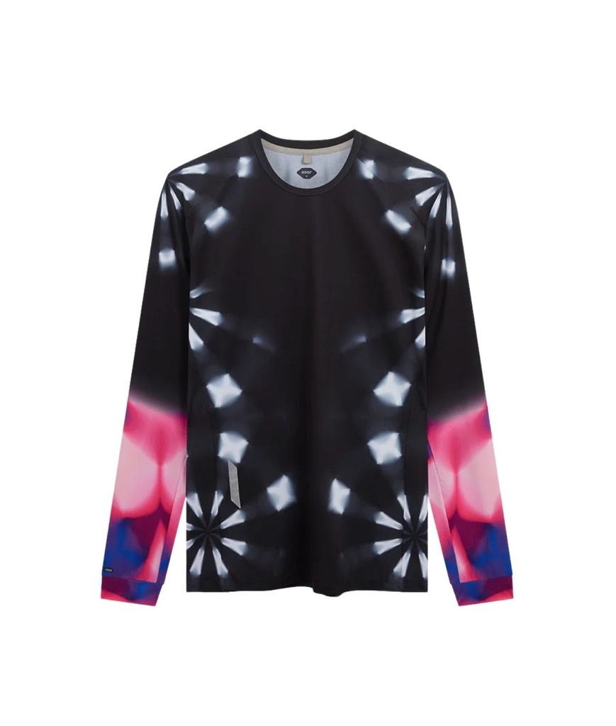 Men's LS Printed Tech T