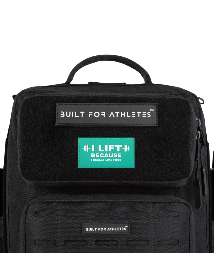 [BFALIFTFOOD] Built for Athletes - Patch -  I Lift Because I Really Like Food Patch