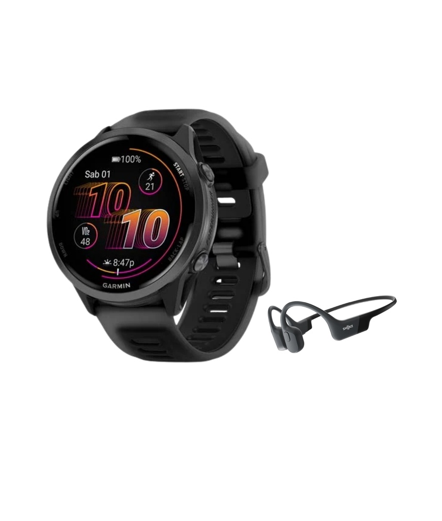 [010-02971-40] Forerunner 570 - 47mm Wifi, GPS (BLACK) | Free AfterShokz Open Run
