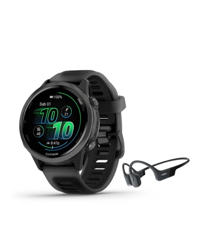 [010-02970-40] Forerunner 570 - 42mm Wifi, GPS (BLACK) | Free AfterShokz Open Run