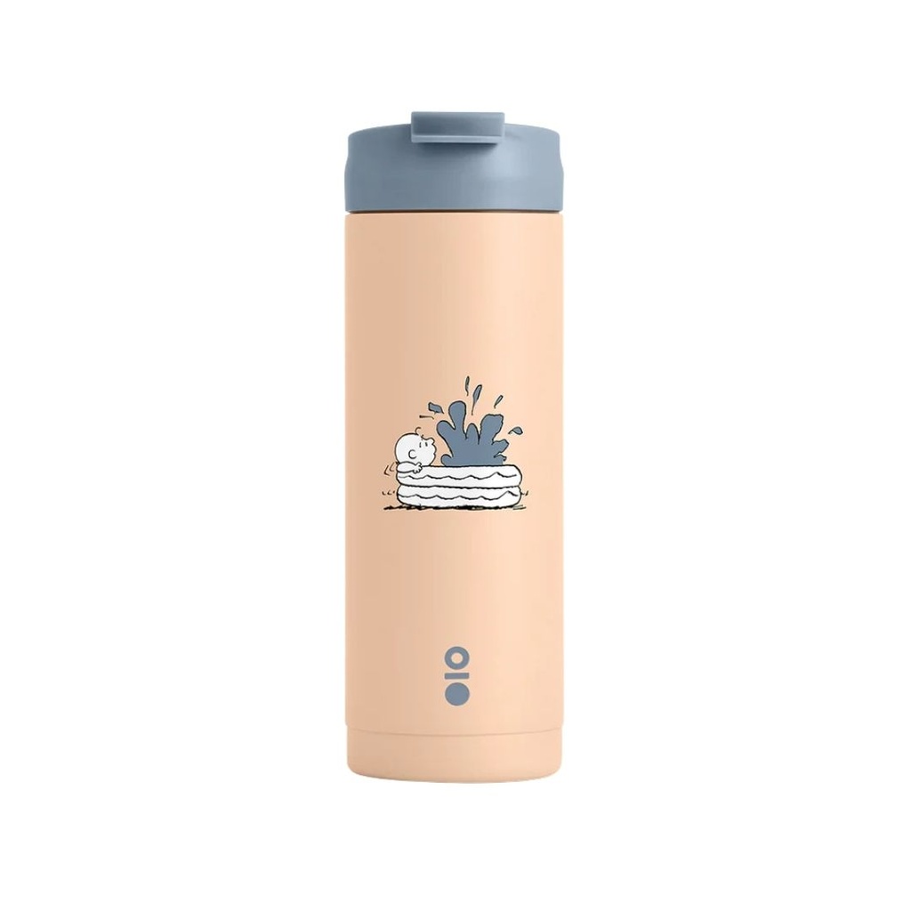 Peanuts City Flask Snoopy 18 Oz