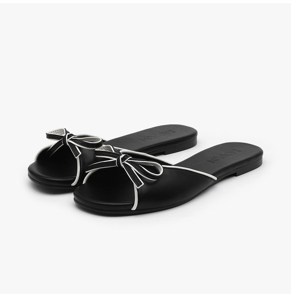 Nabelin Ribbon Slippers (1cm)
