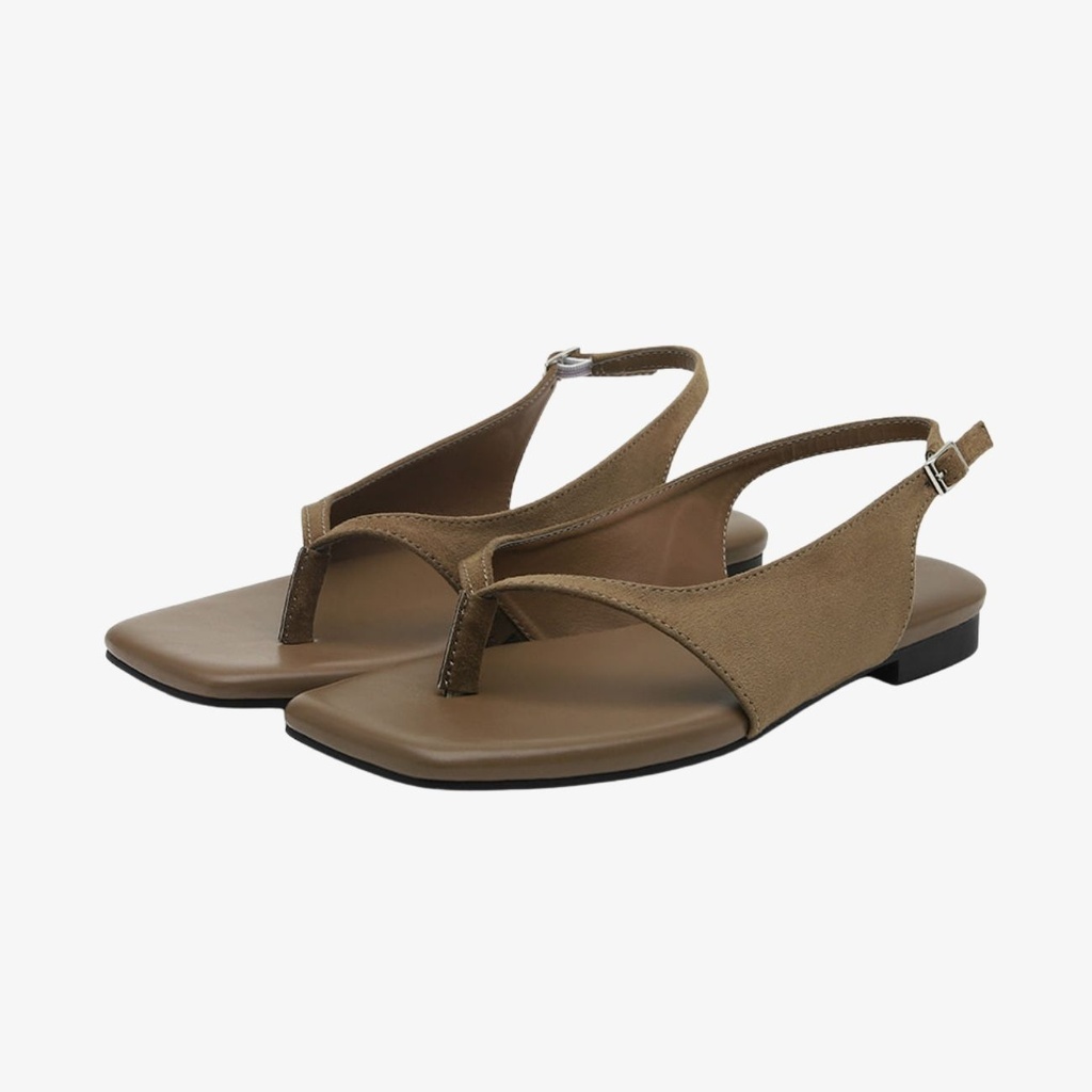 Lauren Suede Sandals (1cm)